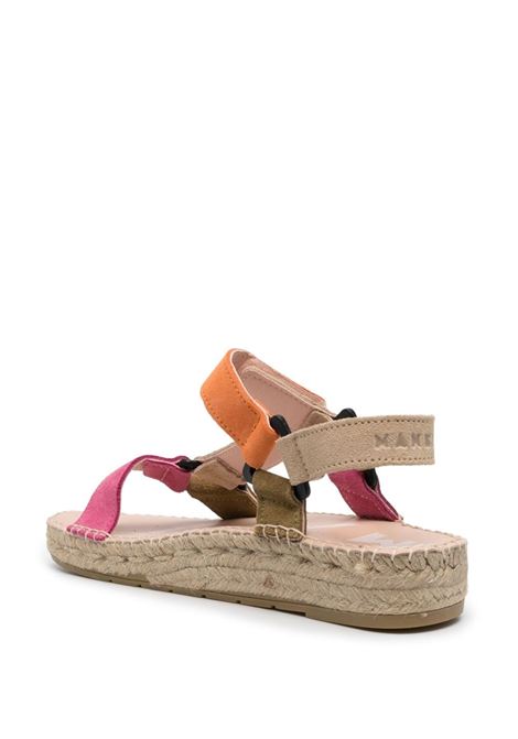 Multicolour open-toe sandals - women MANEBI | O90JHMLT