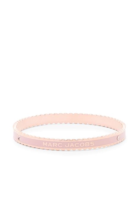 Pink and gold The Medallion Scalloped bangle - women MARC JACOBS | J103MT7PF22277