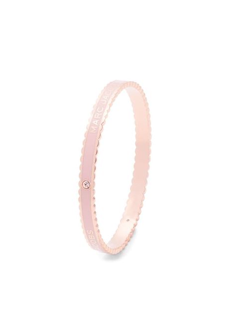Pink and gold The Medallion Scalloped bangle - women MARC JACOBS | J103MT7PF22277