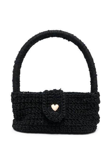 Black knitted hand bag - women MARCO RAMBALDI | KNBAG010010