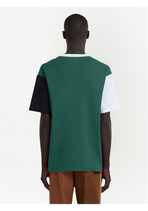 T-shirt manica corta stampa onde geometriche multicolore - uomo MARNI X CARHARTT WIP | HUMU031300UTX003MLV66