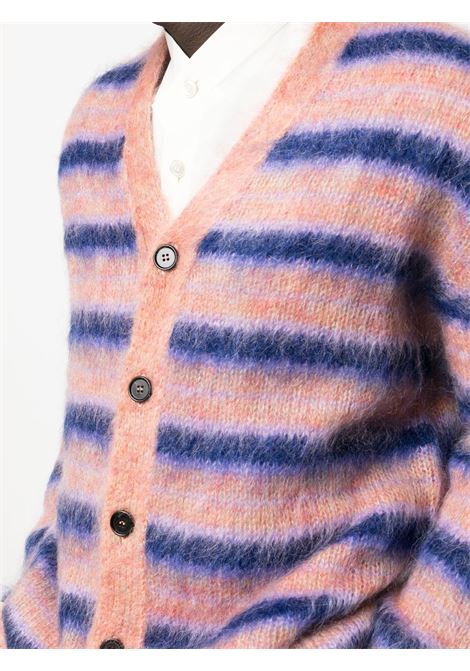 Multicolur striped cardigan - women MARNI | CDMG0051Q0UFU107RGR07