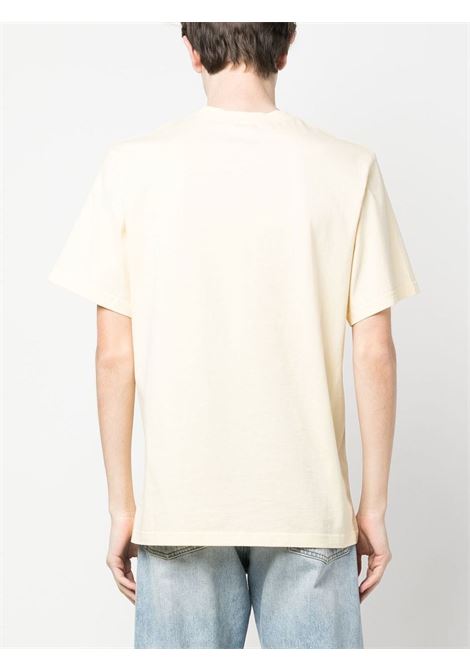 T-shirt con stampa grafica in bianco - uomo MARTINE ROSE | MRSS23603VNLL