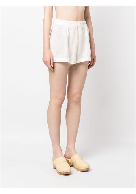 Pantaloncini con pizzo in bianco - donna MAURIZIO | W0115027524