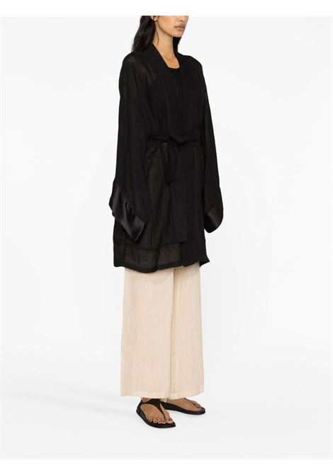 Top stile kimono in nero - donna MAURIZIO | W0702027533