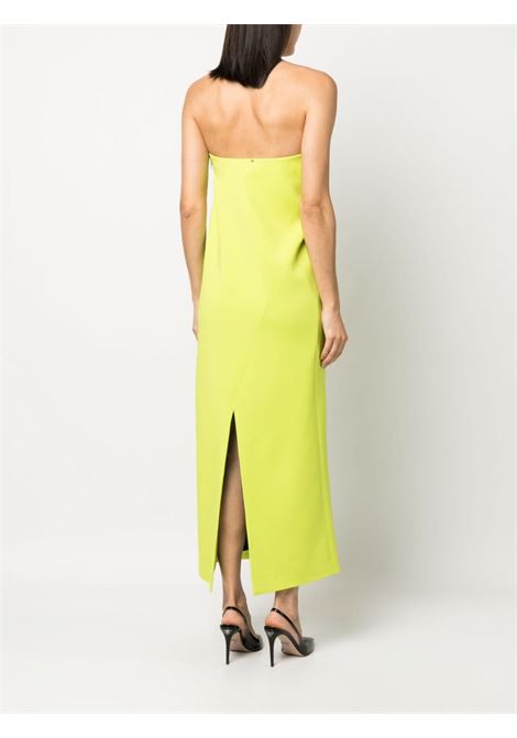 Yellow strapless zipped maxi dress - women MAXMARA SPORTMAX | 2322210232600001
