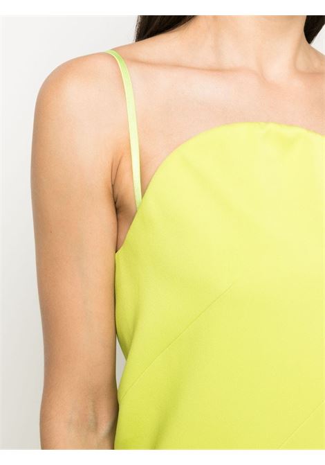 Yellow strapless zipped maxi dress - women MAXMARA SPORTMAX | 2322210232600001