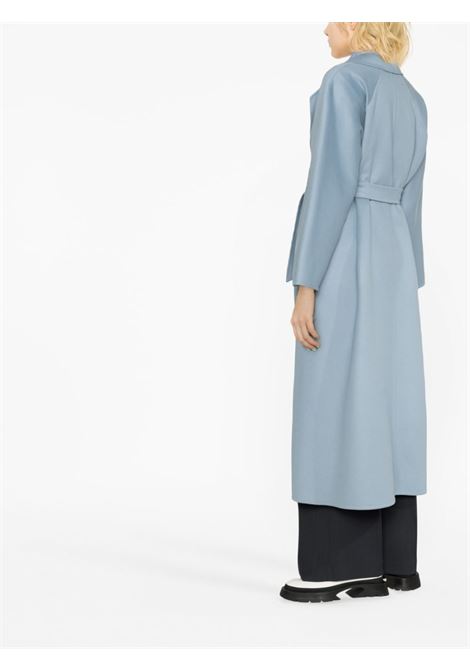 Cappotto con cintura cadmio in azzurro - donna MAXMARA | 2310111338600007