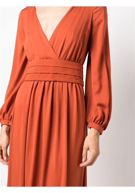 Orange tasca long dress - women  MAXMARA | 2312210537600030