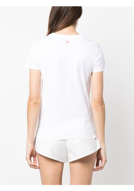 T-shirt con logo mincio in bianco - donna MAXMARA | 2319410432600034
