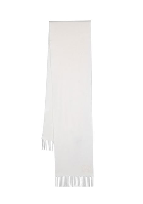 White logo-embroidered wsdalia scarf - women  MAXMARA | 2345413136600088