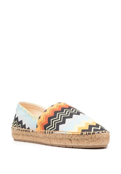 Espadrilles with multicolor print in multicolor - women MISSONI | AC23SY01BW00HQSM8NP