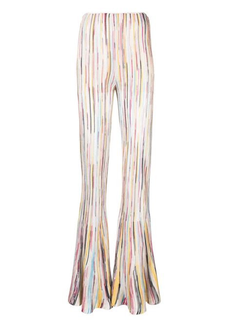 Pantalone elasticizzato in multicolore - donna MISSONI | DS23SI02BK020GSM8NG