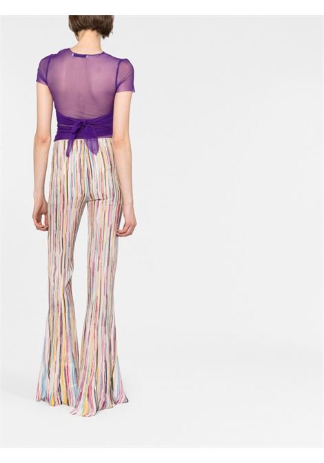 Pantalone elasticizzato in multicolore - donna MISSONI | DS23SI02BK020GSM8NG