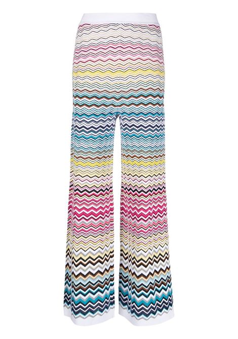 Pantalone elasticizzato in multicolore - donna MISSONI | DS23SI0YBK022HSM8N6