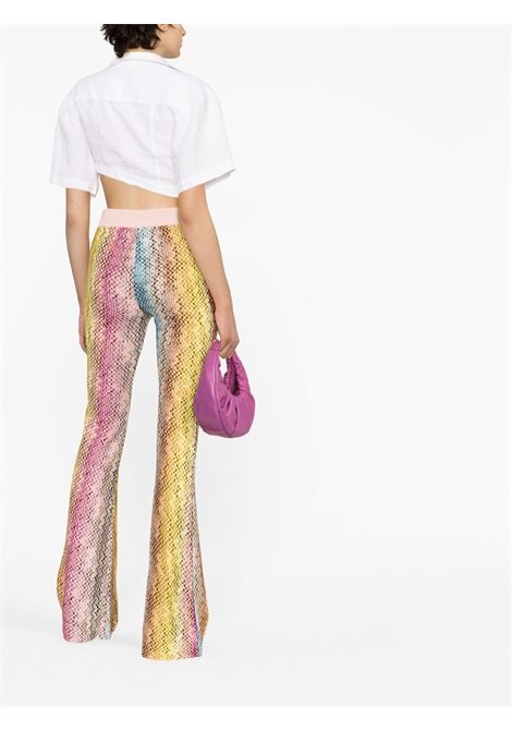 Elasticated trousers in multicolor - women MISSONI | DS23SI16BR00JTSM8KR
