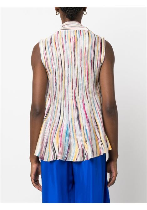 Sleeveless top in multicolor - women MISSONI | DS23SK05BK020GSM8NG