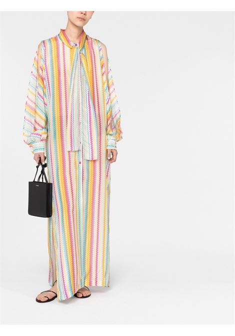 Multicolour chevron-print maxi dress - women MISSONI | MS23SQ08BW00KXSM8NO