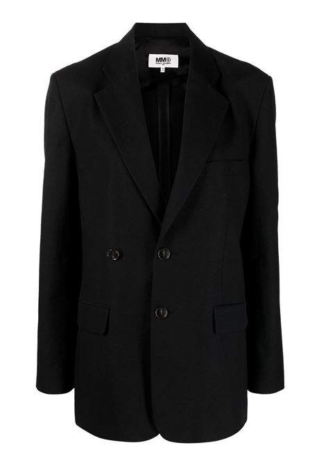 Black single-breasted tailored blazer - women MM6 MAISON MARGIELA | S52BN0113S76430900