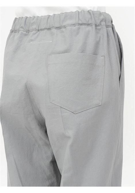 Pantaloni con coulisse in grigio - donna MM6 MAISON MARGIELA | S52KA0406S76430858