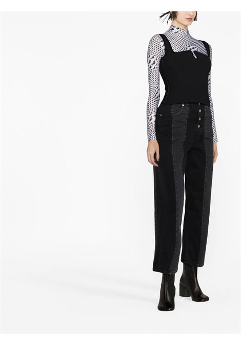 Black straight-leg denim jeans - women MM6 MAISON MARGIELA | S52LA0186S30743900