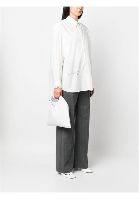 White mini japanese hobo hand bag - women MM6 MAISON MARGIELA | SB6WD0013P4344H6196