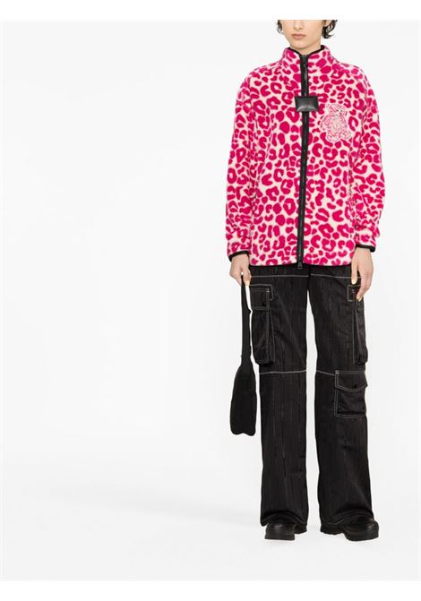 Cardigan con zip in fucsia - donna MONCLER X JW ANDERSON | 8G00002M2684500