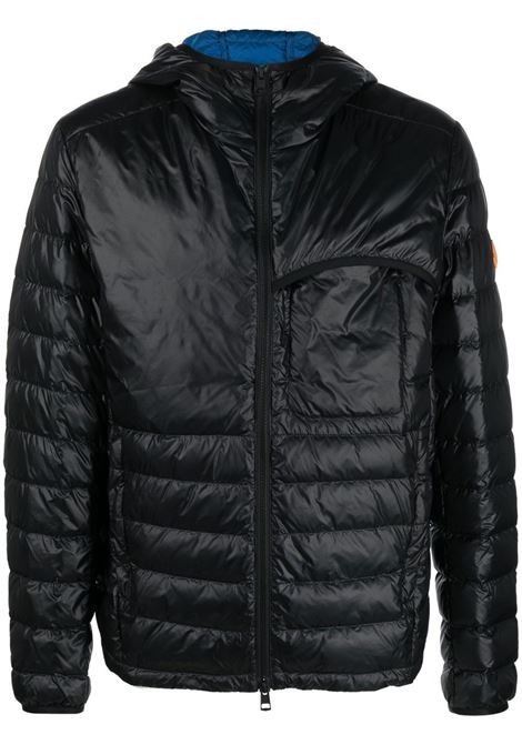 Black padded hooded jacket - men MONCLER | 1A00072M2640997