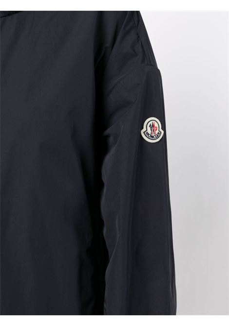 Blue Tyx logo-patch rain jacket - women MONCLER | 1A0011954A9174S