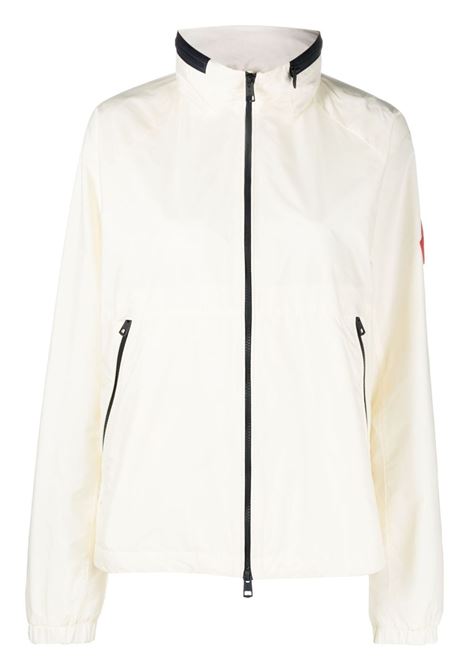 White hooded zip-front jacket - men MONCLER | 1A0014353A5EP04