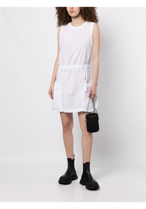 White elasticated-waist minidress - women MONCLER | 2G00013596LP032