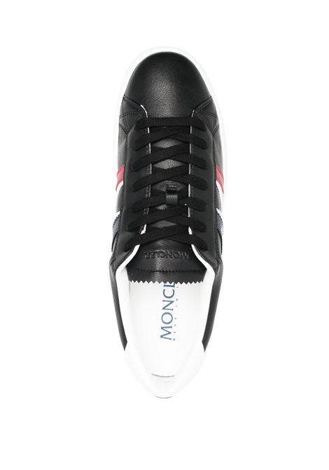 Black logo-print lace-up sneakers - men MONCLER | 4M00290M3126P90