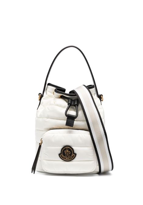 White small Kilia quilted bucket bag - women MONCLER | 5L00006M2425034