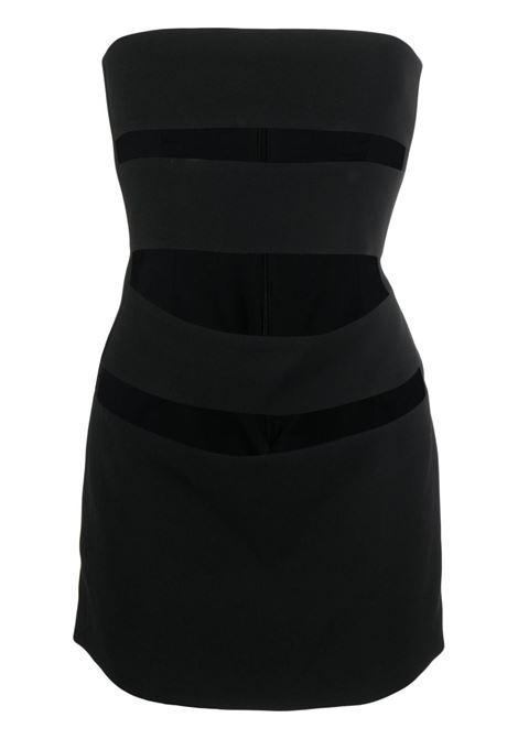 Black cut-out tube dress - women MONOT | MONOTSS23802BLK