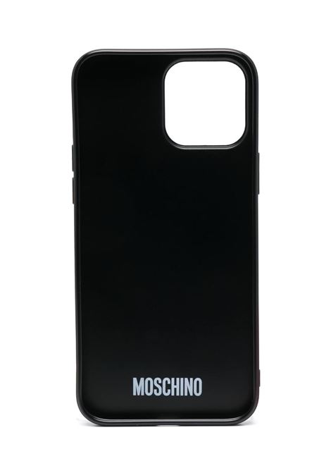 Cover per iphone in nero - unisex MOSCHINO | A790283521555