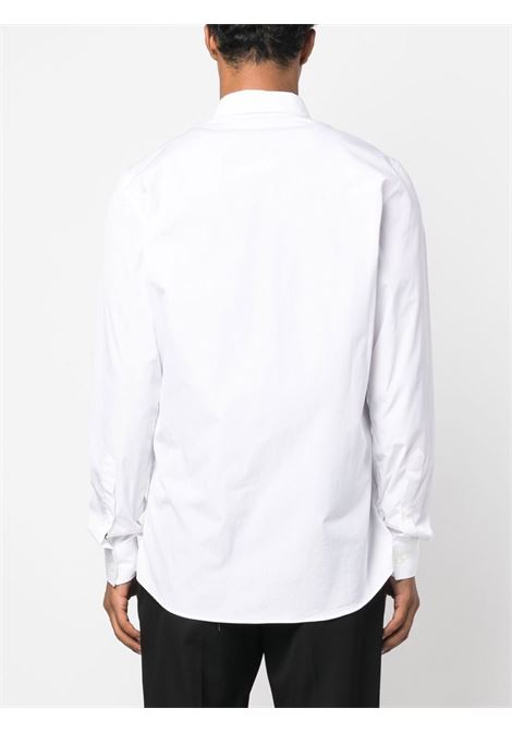 Camicia con stampa in bianco - uomo MOSCHINO | J022520351001
