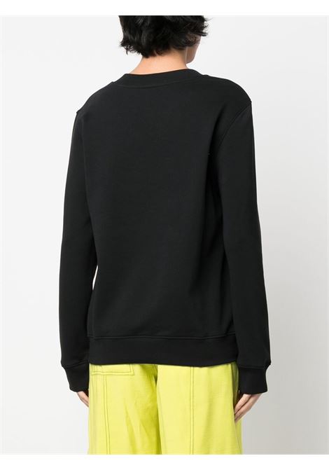 Long sleeve sweatshirt in black - women MOSCHINO | V170204281555