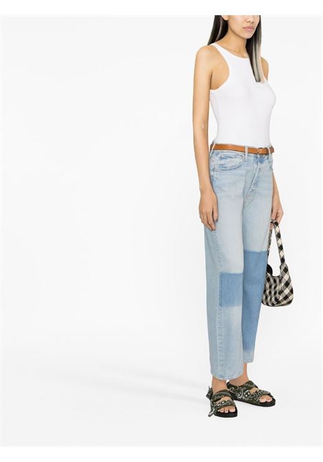 Blue panelled cropped jeans - women MOTHER | 1448P259PTY