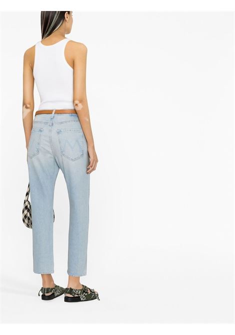 Blue panelled cropped jeans - women MOTHER | 1448P259PTY