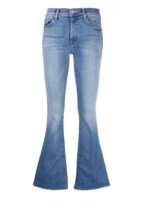 Blue flared cropped jeans - women MOTHER | 1535686DGLV