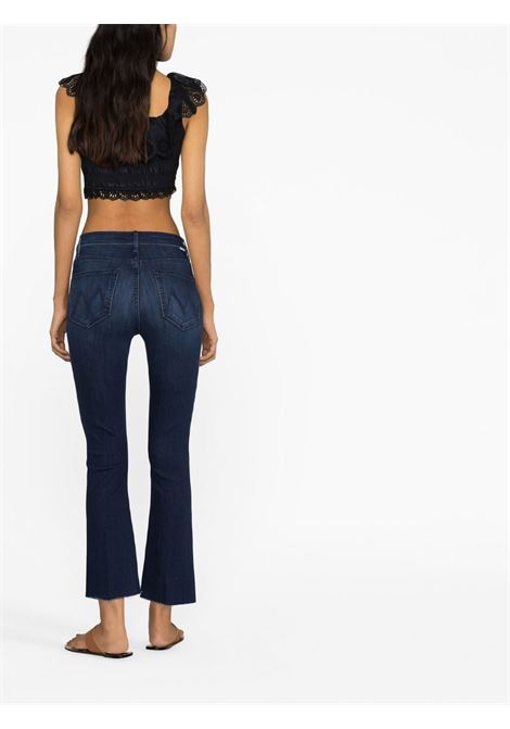 Jeans crop The Insider in blu - donna MOTHER | 1627625FHE
