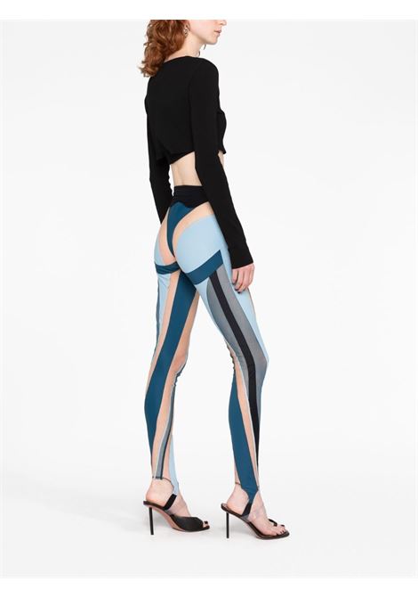 Leggings con design a pannelli multicolore - donna MUGLER | 23S1PA0333580B9929