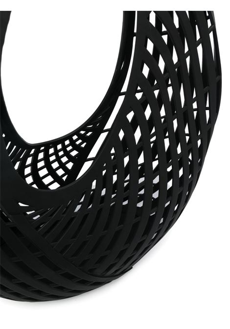 Black spiral cut-out shouder bag - women  MUGLER | 23S5AC00159291999