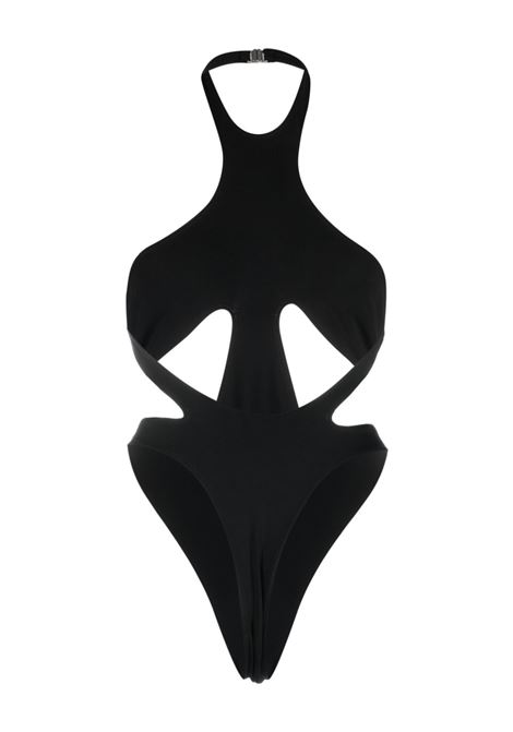 Black cut-out detail swimsuit - women  MUGLER | 23S5BW00018591999