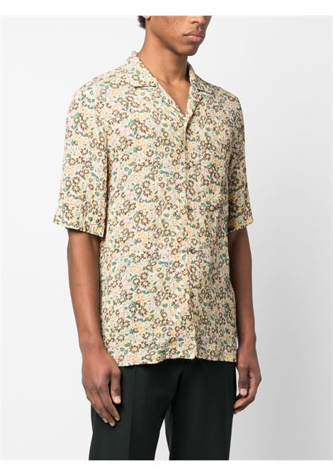 Camicia con motivo floreale multicolore - uomo NANUSHKA | NM23RSSH00573DSTYFLRL