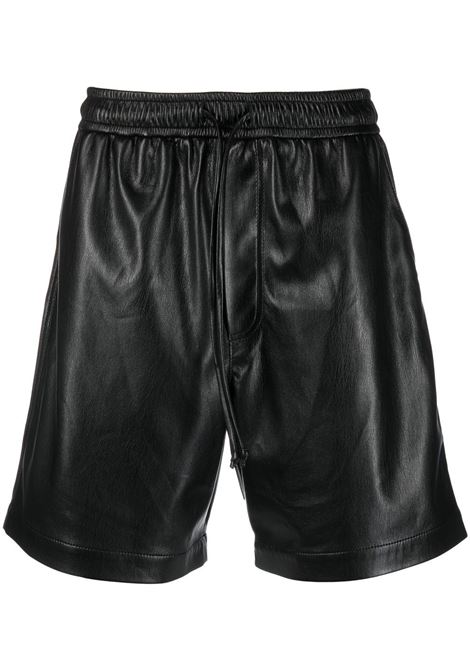 Black doxxi Bermuda shorts - men NANUSHKA | NM23RSST00399