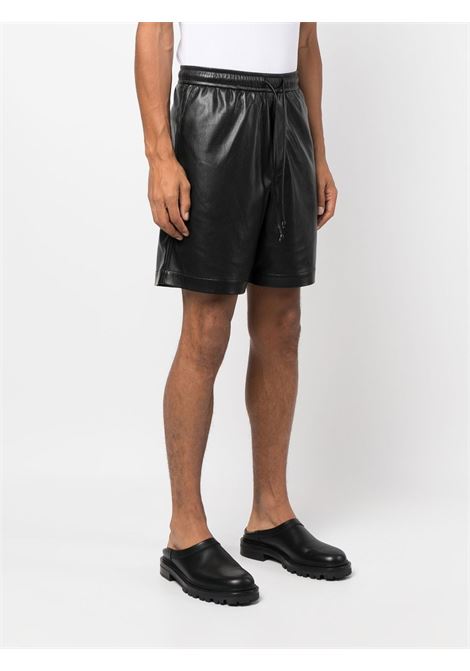 Black doxxi Bermuda shorts - men NANUSHKA | NM23RSST00399