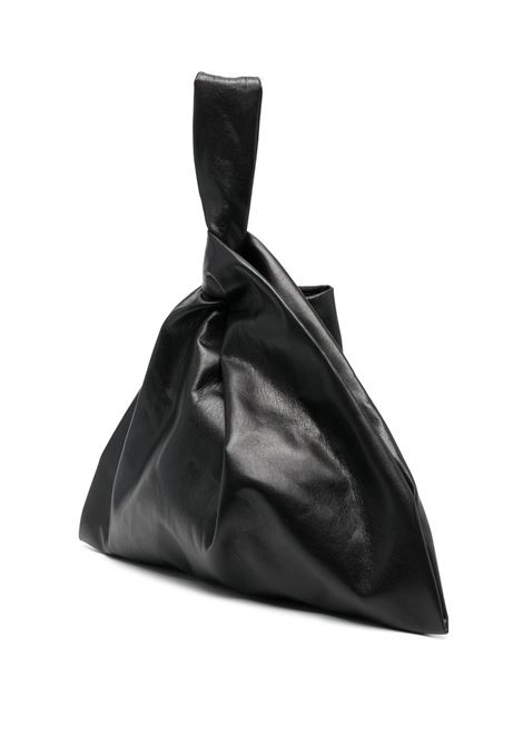 Black  knot top-handle hand bag - women NANUSHKA | NW22PFBG06799BLK