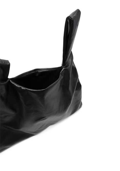 Black  knot top-handle hand bag - women NANUSHKA | NW22PFBG06799BLK
