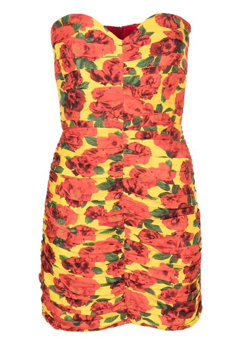 Multicolored floral-print mini dress - women THE NEW ARRIVALS | NA01EV0223AYLLW
